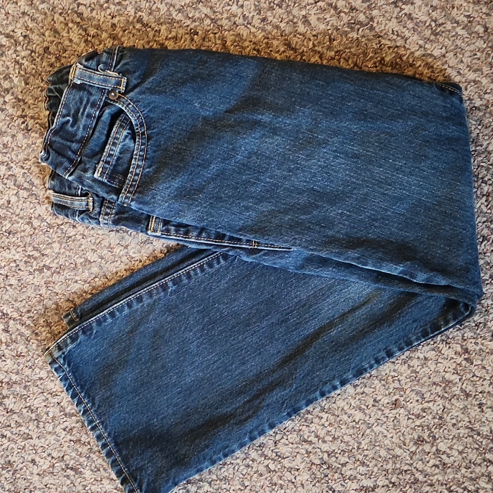 Old Navy Dark Blue Boy's Boot Cut Jeans Size 12